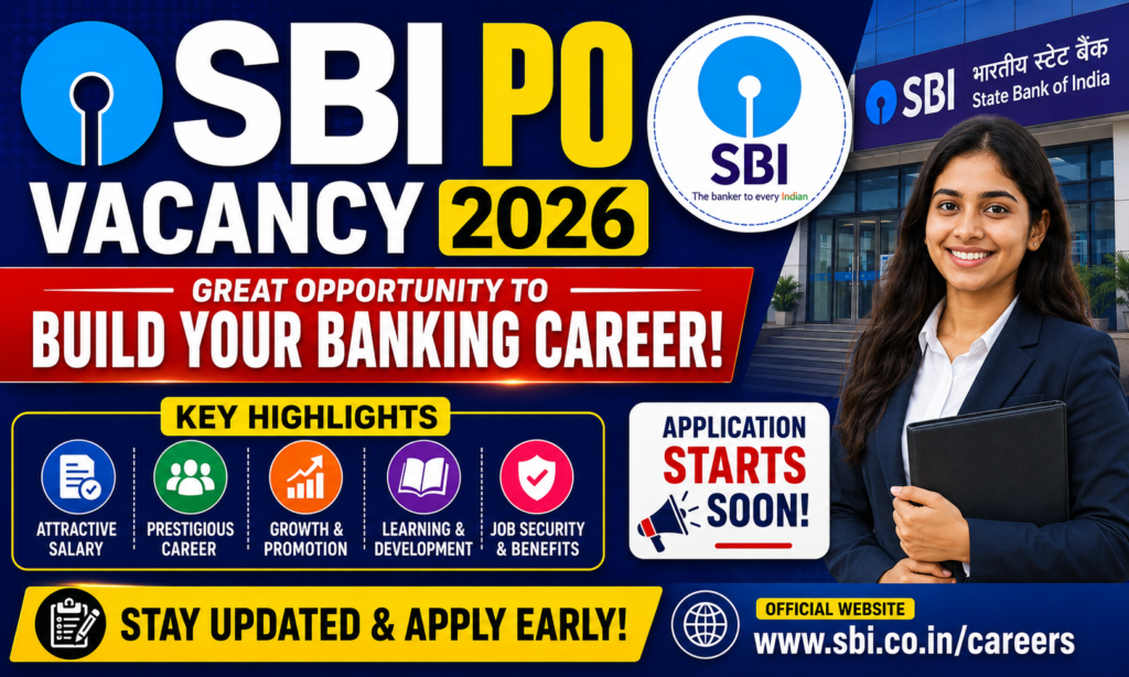 SBI PO Vacancy 2026