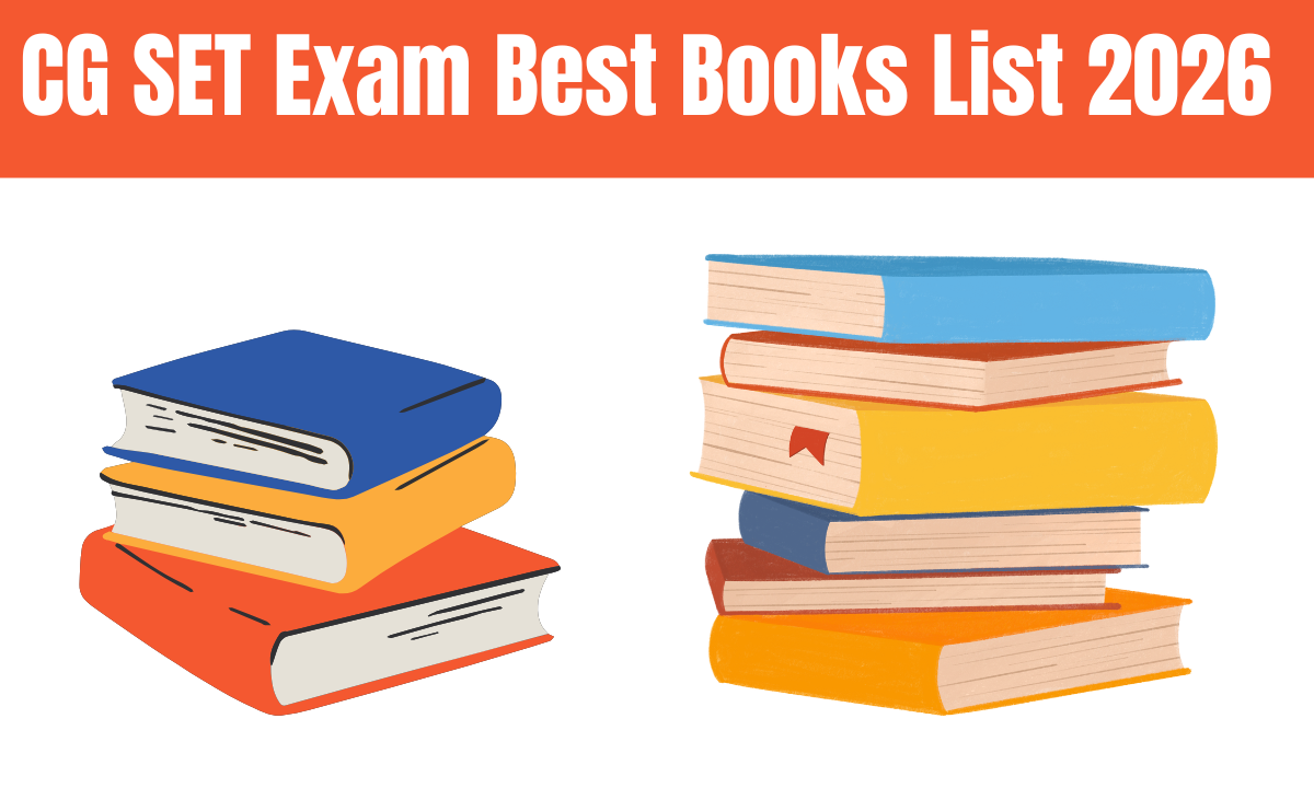 CG SET Exam Best Books List in Hindi