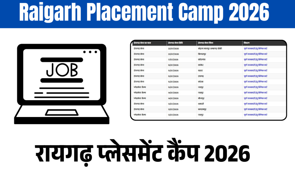 Raigarh Placement Camp 2026