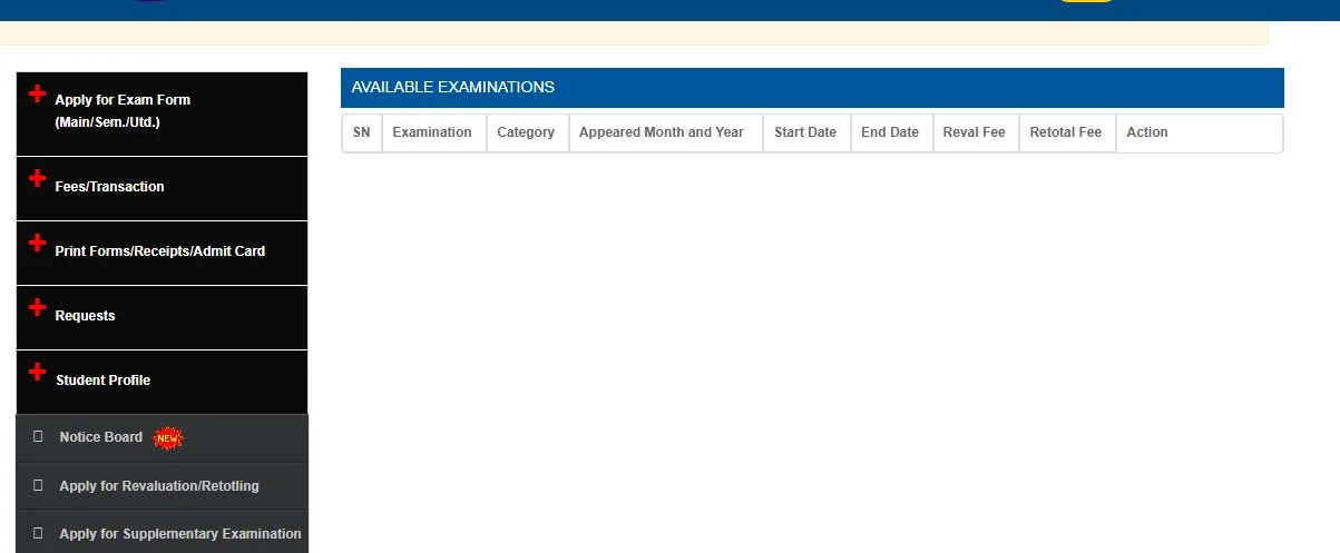 How to apply for revaluation in bilaspur university online